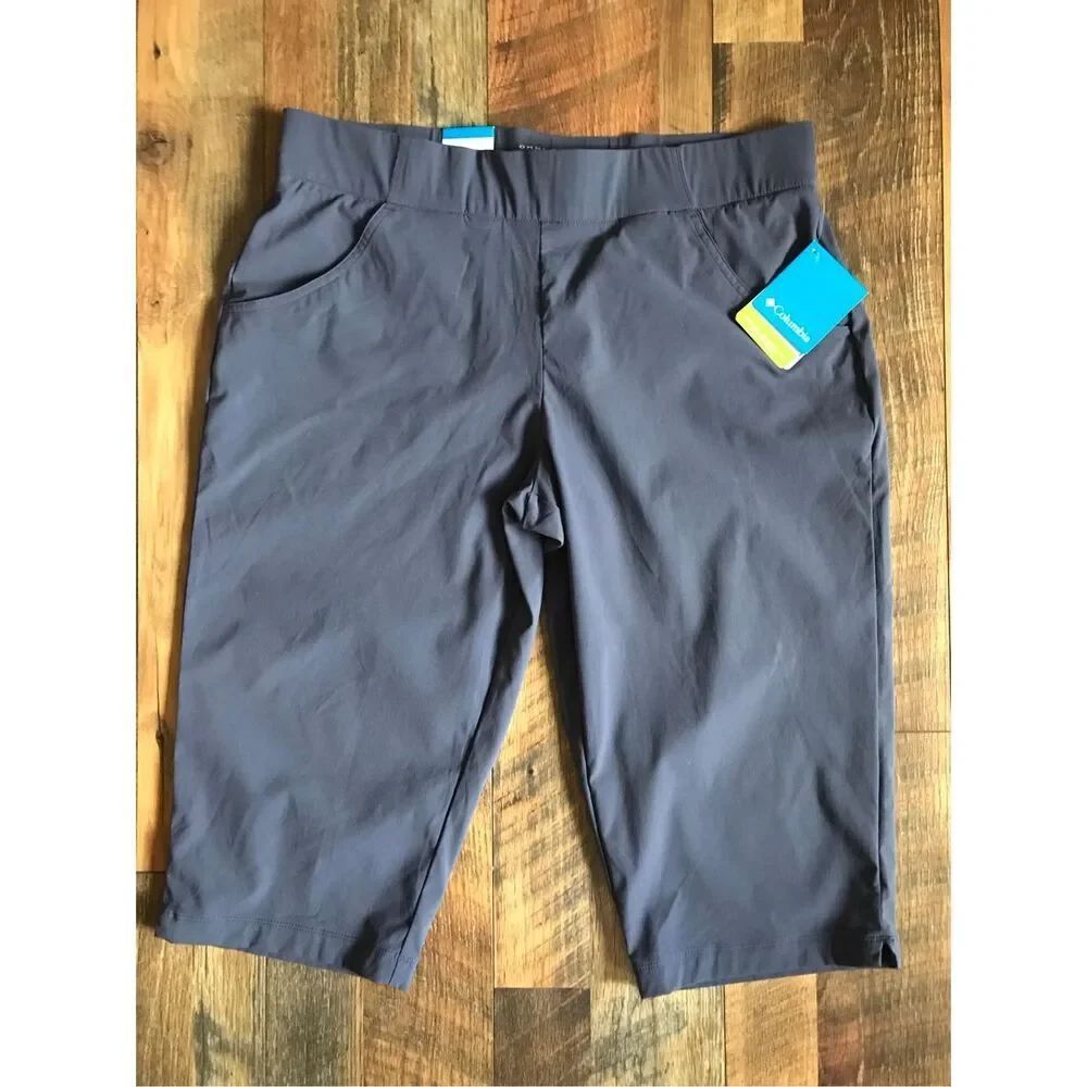 Columbia Omni shield advance repellency slim fit athletic Capri Size XL New
